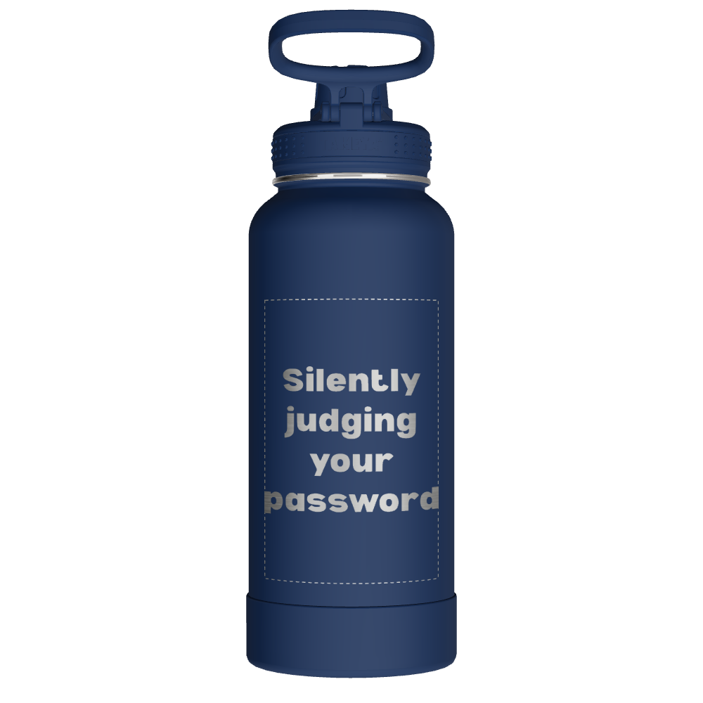 Actives Water Bottle With Spout Lid - customized