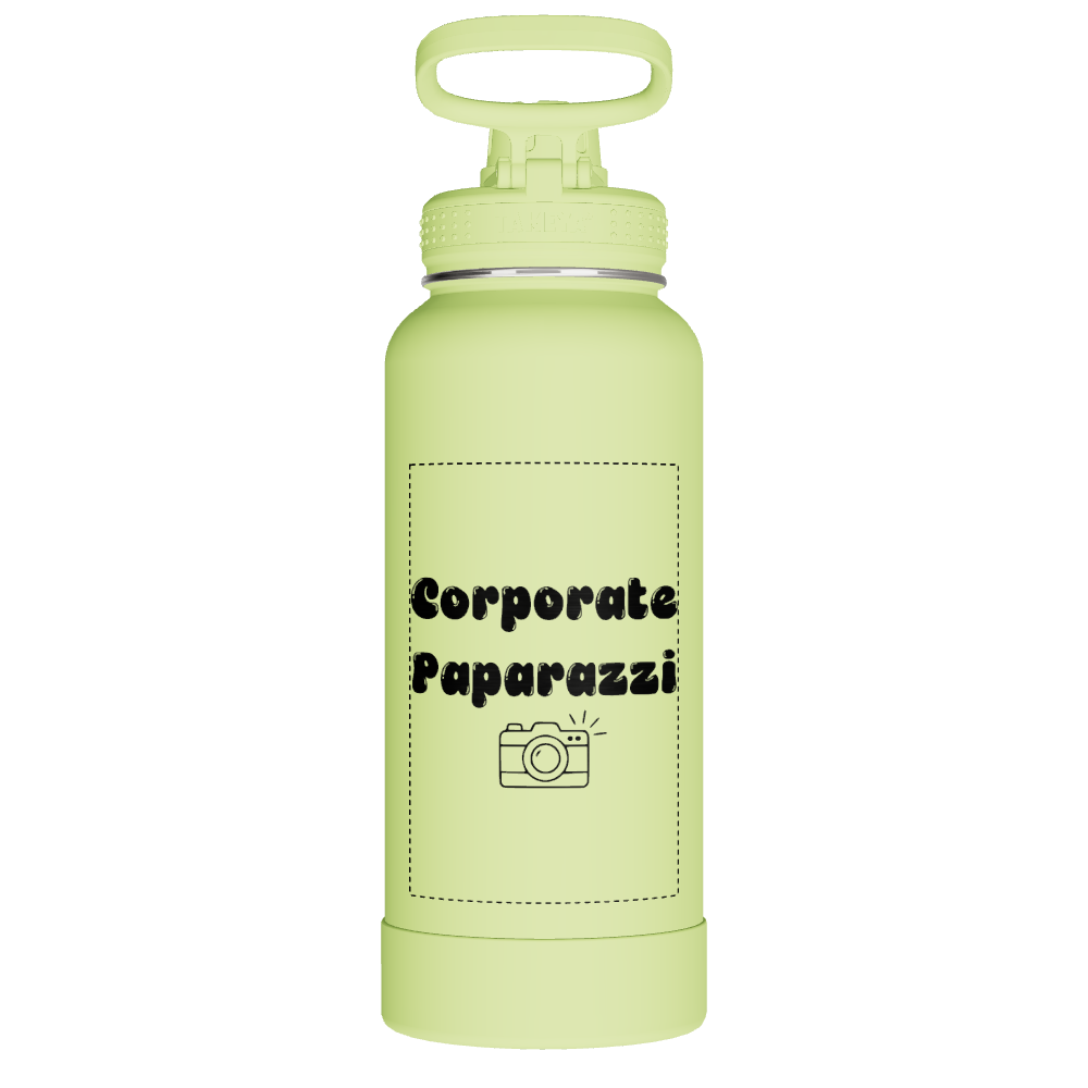 Actives Water Bottle With Spout Lid - customized