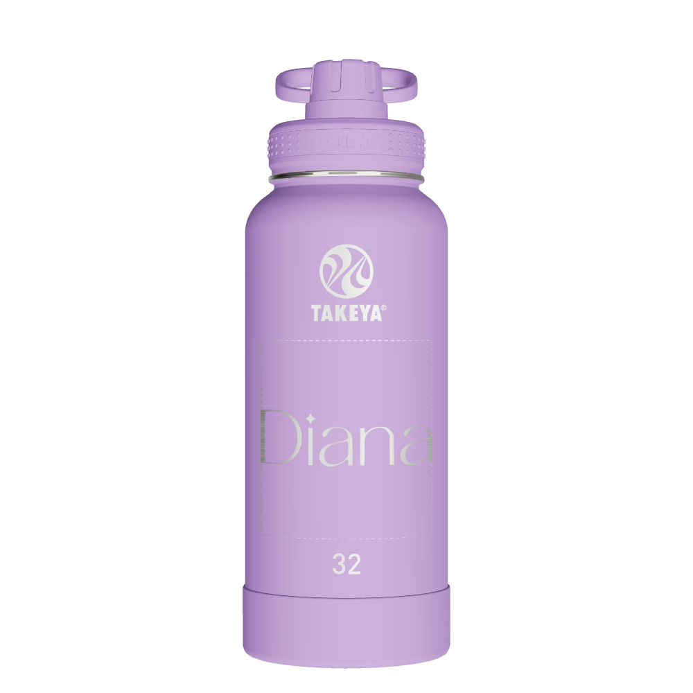 Actives Water Bottle With Spout Lid - customized