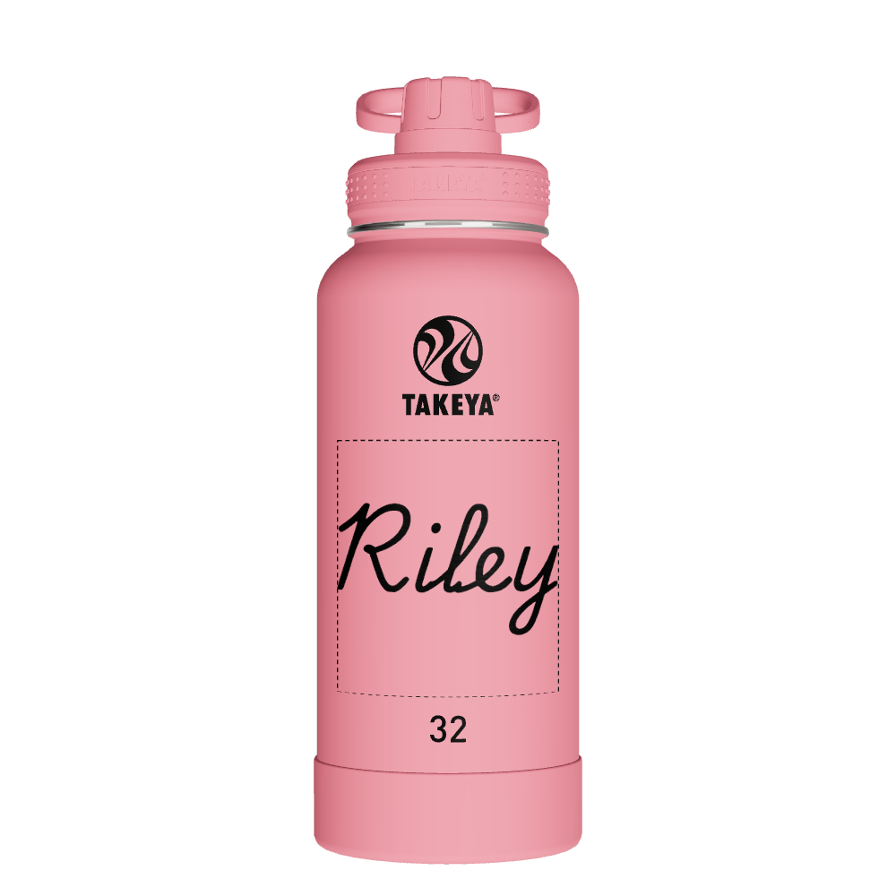 Actives Water Bottle With Spout Lid - customized